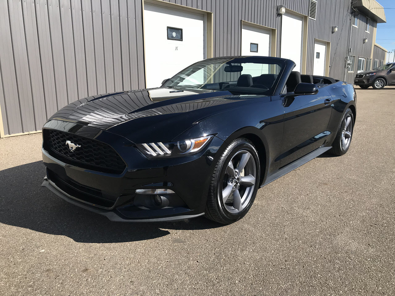 Used 2017 Ford Mustang V6 Convertible Black 25,910 KM for Sale - $25850 ...