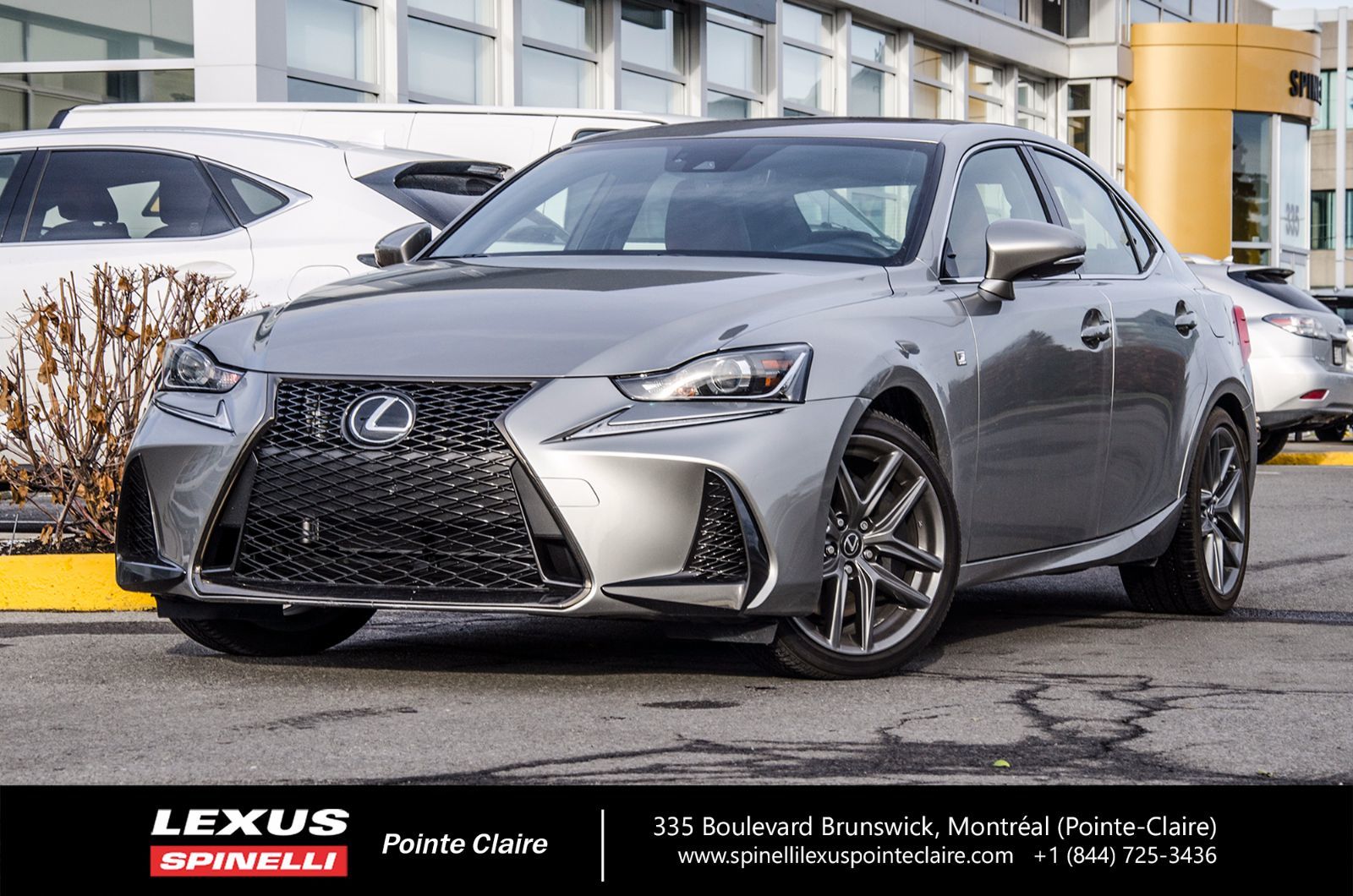 Used 17 Lexus Is 300 Fsport Series 2 For Sale In Montreal 0 Spinelli Lexus Pointe Claire