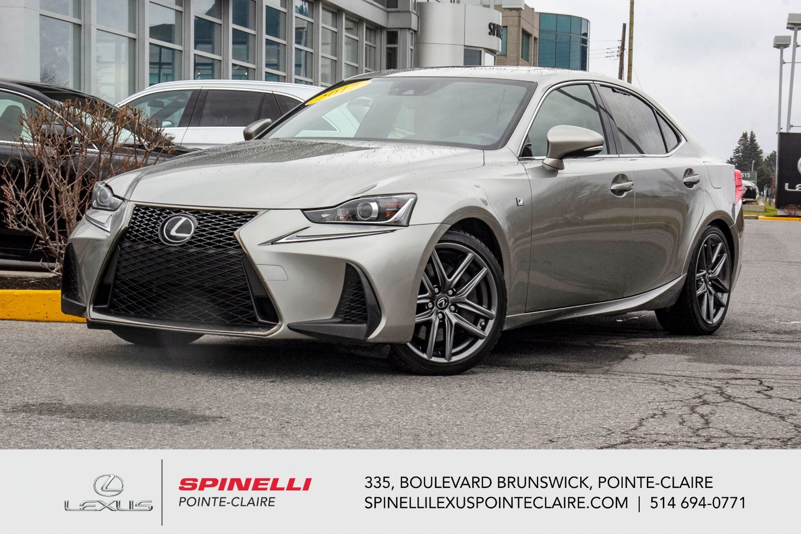Used 2017 Lexus IS 300 **F SPORT 2 AWD** for sale in Montreal P3043