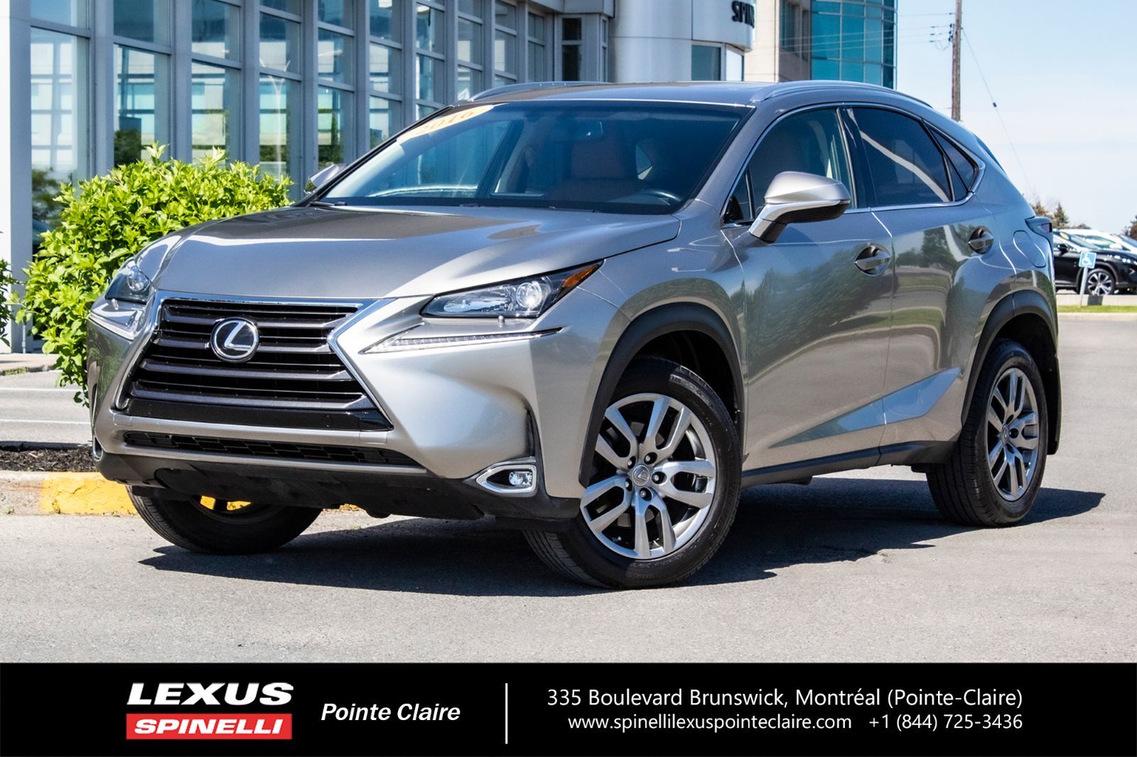 Used 16 Lexus Nx 0t Premium For Sale In Montreal P2758 Spinelli Lexus Pointe Claire