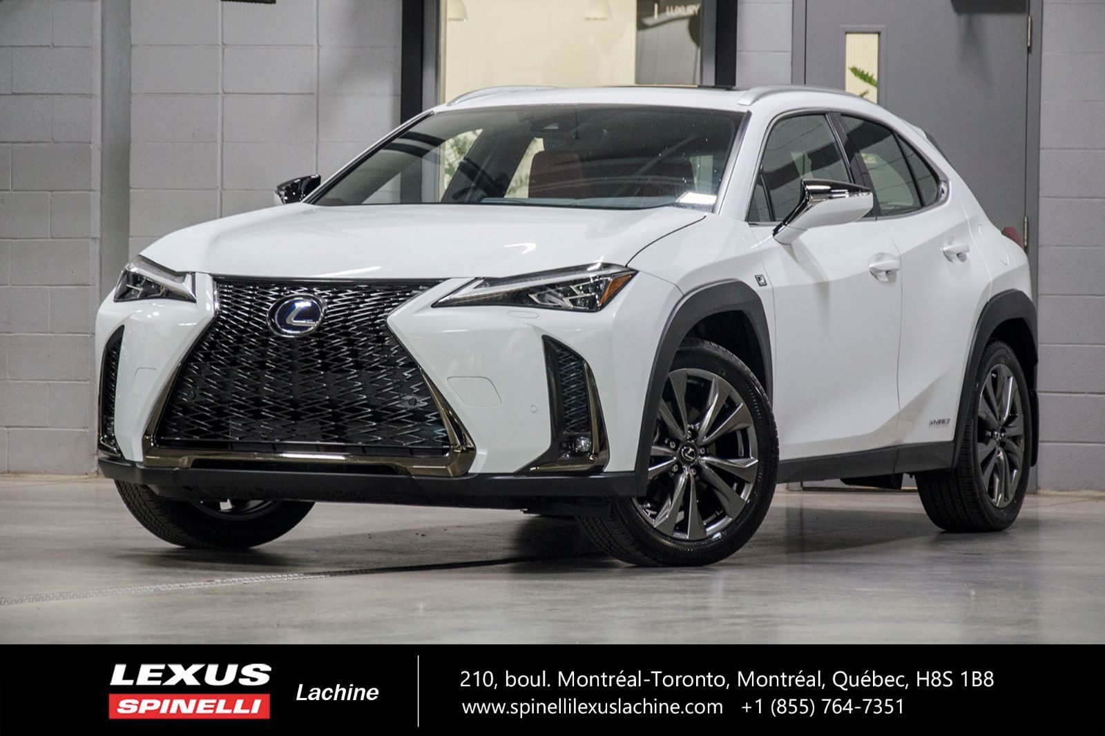 Used 2020 Lexus UX 250h F SPORT II AWD; TOIT GPS CARPLAY HEADS UP LSS+ ...