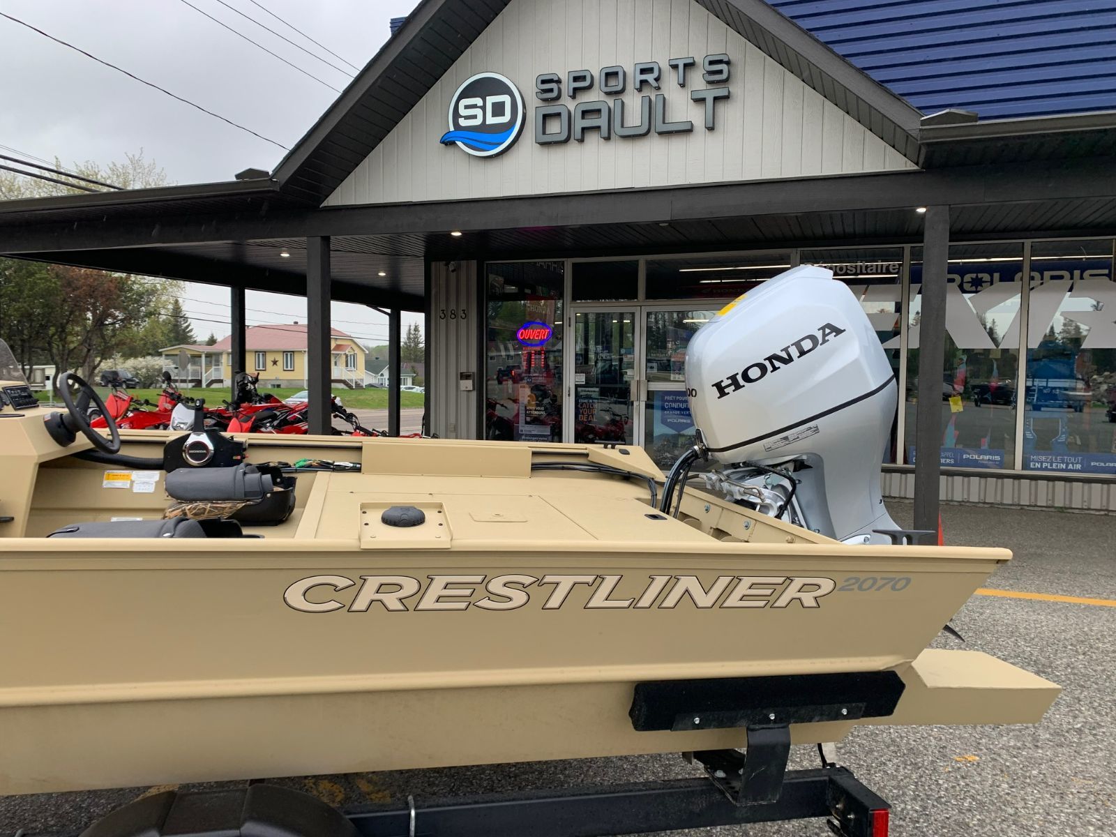 2025 Crestliner 2070 SC H-DUTY 100 HONDA