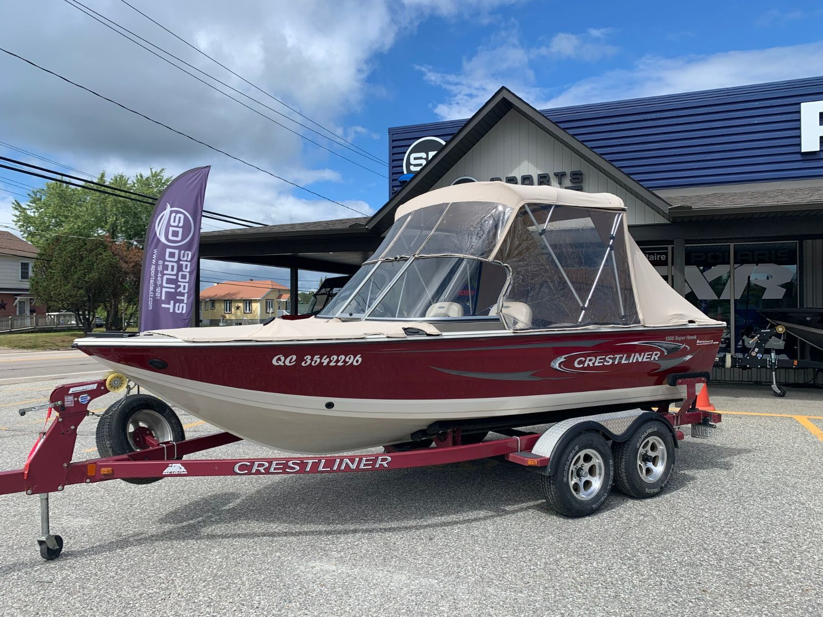 2012 Crestliner Super hawk 1800 150 VERADO