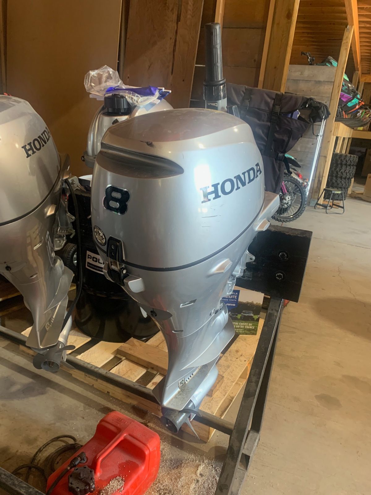 2024 Honda F8LH Pied long