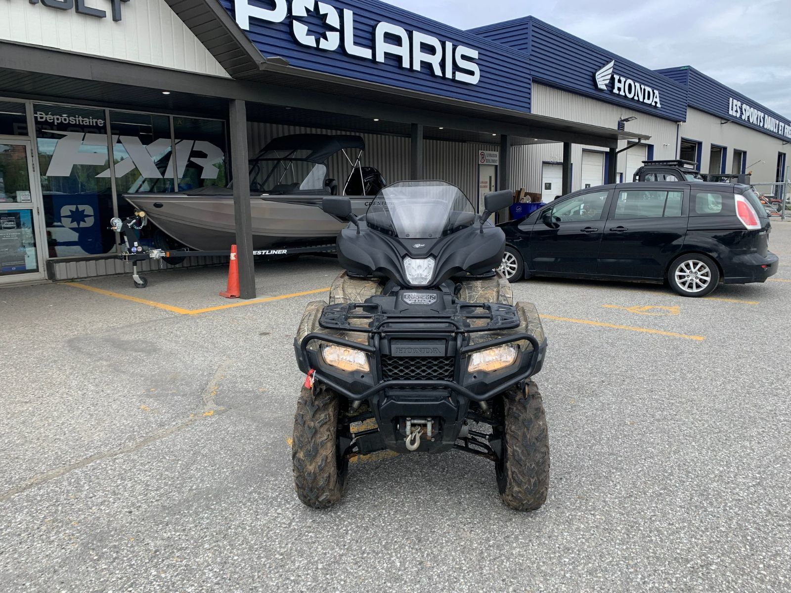 2019 Honda TRX520 Rubicon DCT IRS EPS Camo