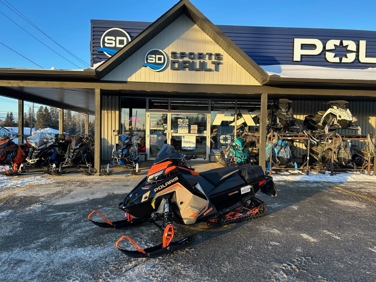 Les Sports Dault et frères | Snowmobile Polaris in our Used