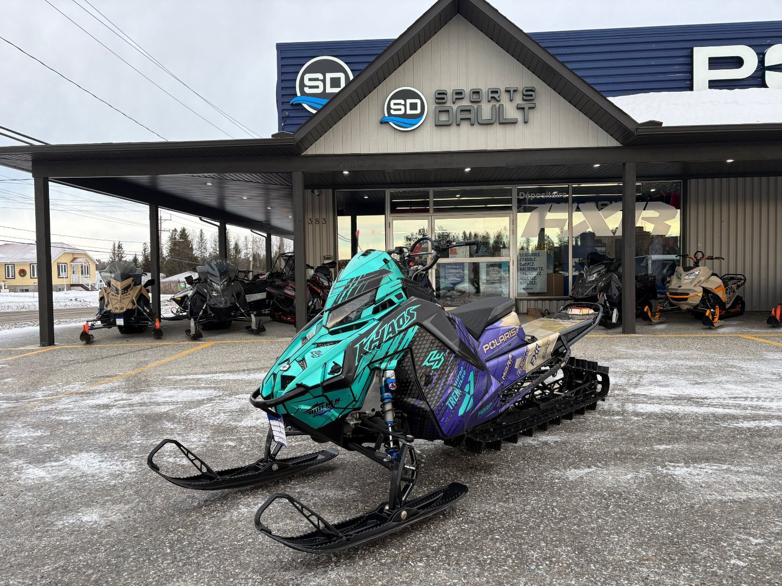 Les Sports Dault et frères | Polaris 850 PRO-RMK KHAOS 155 SNOWCHECK ...