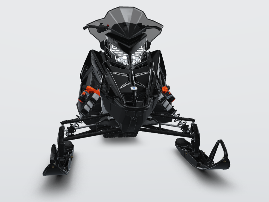 2027 Polaris PATRIOT 9R INDY VR1 137 dynamix suspension 1.25