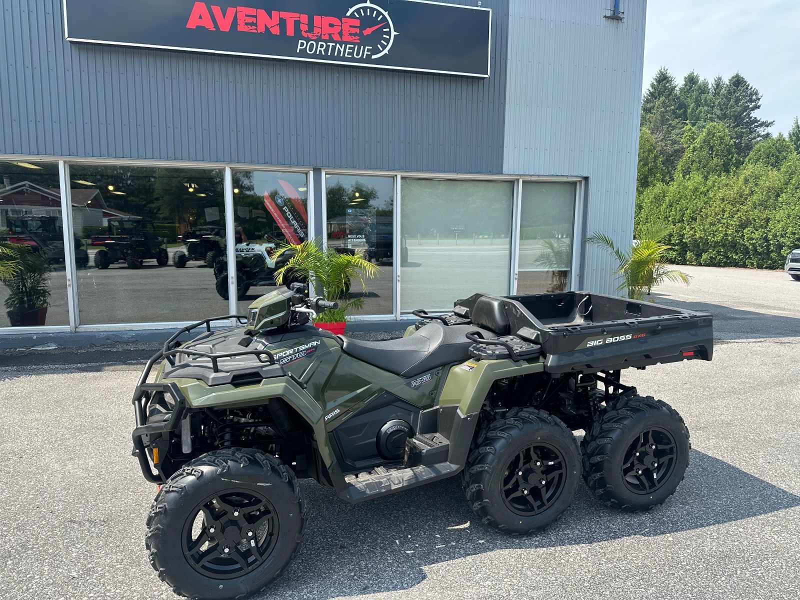 Polaris Sportsman 570 Big Boss 6x6 EPS 1000$ de rabais ou 500$ et 2 ans de garantie 2026