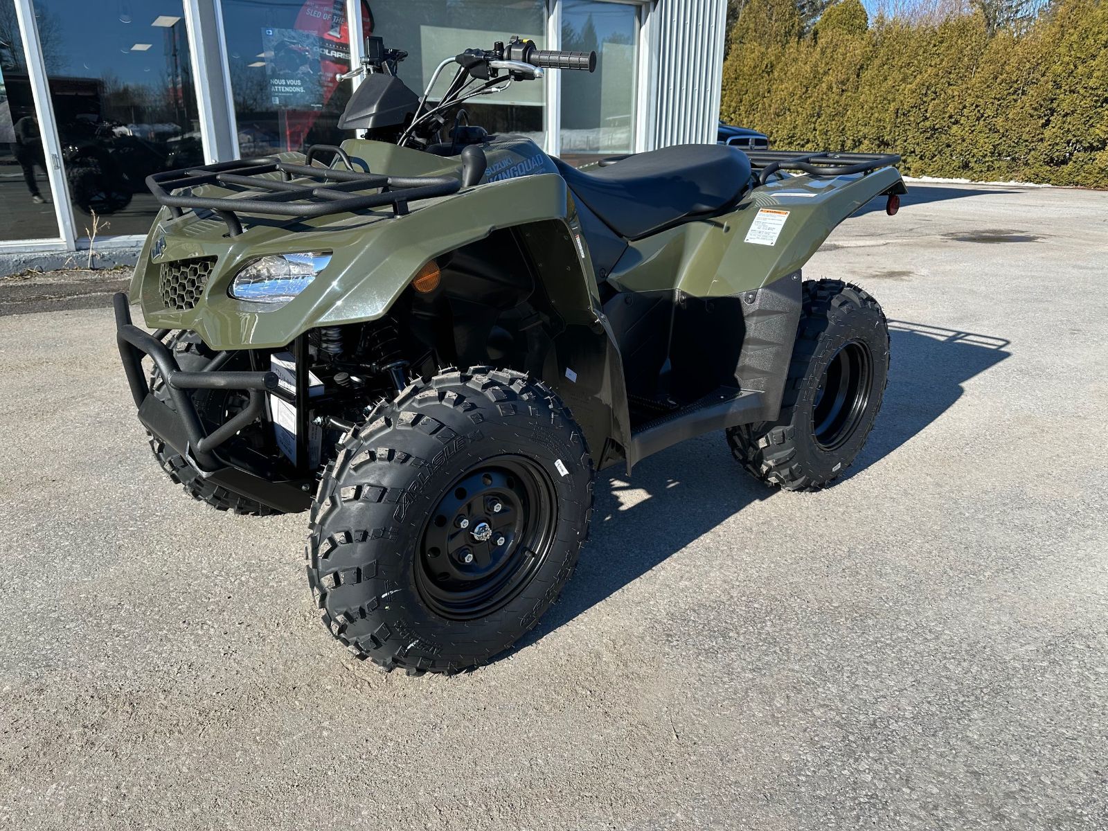 2025 Suzuki KINGQUAD 400 500$ de rabais et 5 ans Garantie