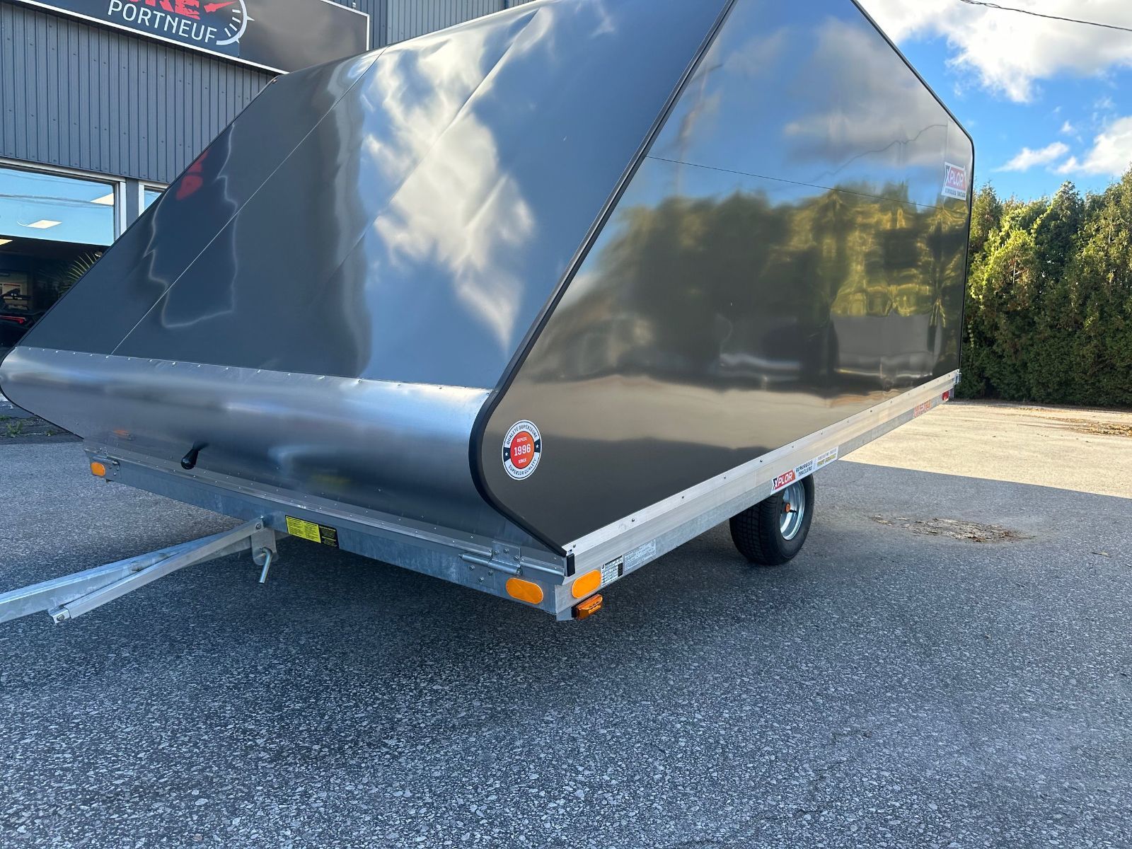 2026 XPLOR REMORQUE MOTONEIGE DOUBLE Toit design