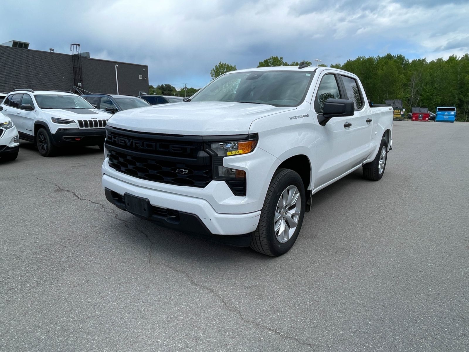 2022 Chevrolet Silverado 1500 CUSTOM CREW 4X4 *BEDLINER* CARPLAY BLUETOOTH WIFI