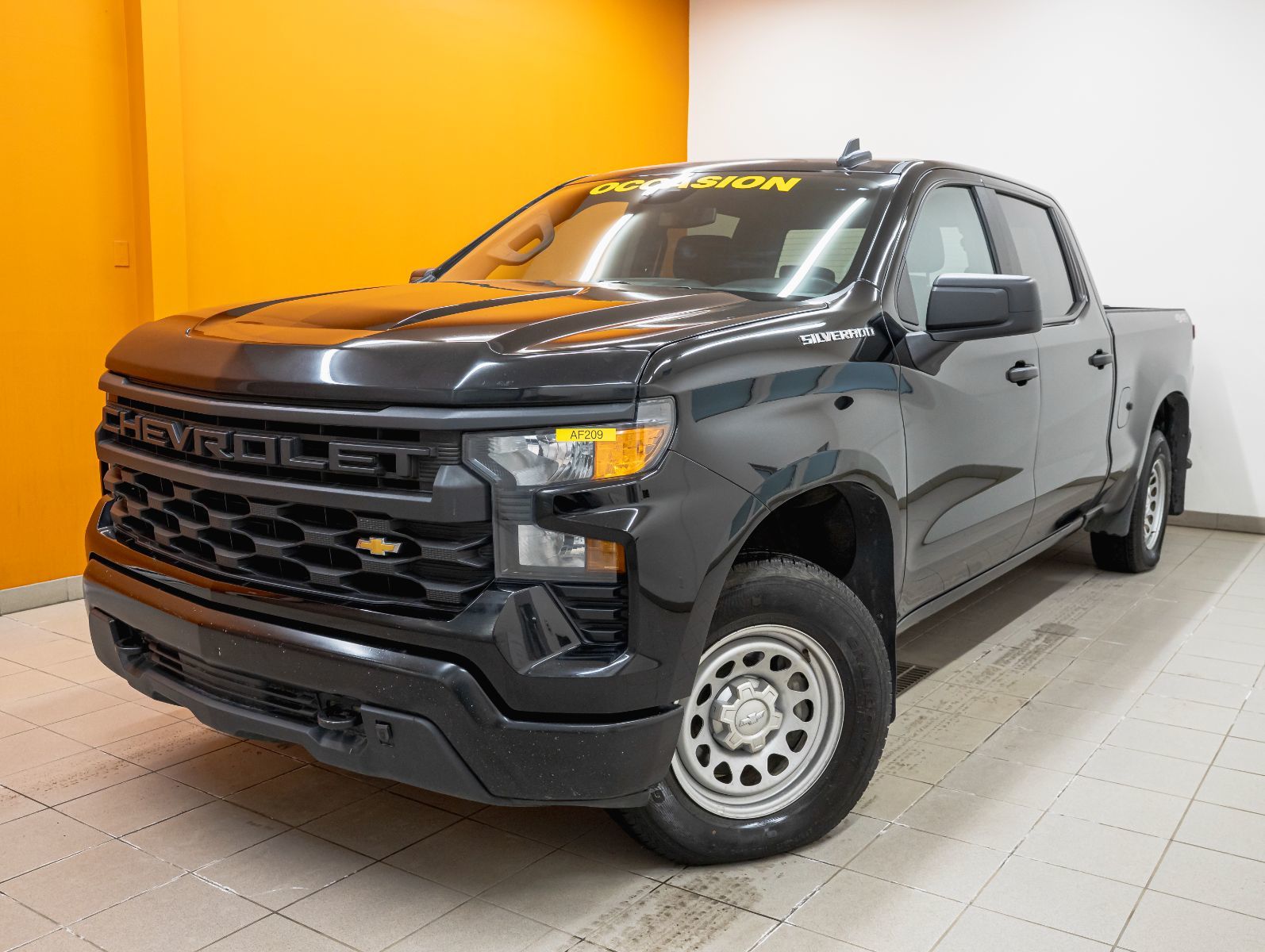 2024 Chevrolet Silverado 1500 WT CREW 4X4 *CARPLAY* FREINS REMORQ REGUL VITESSE