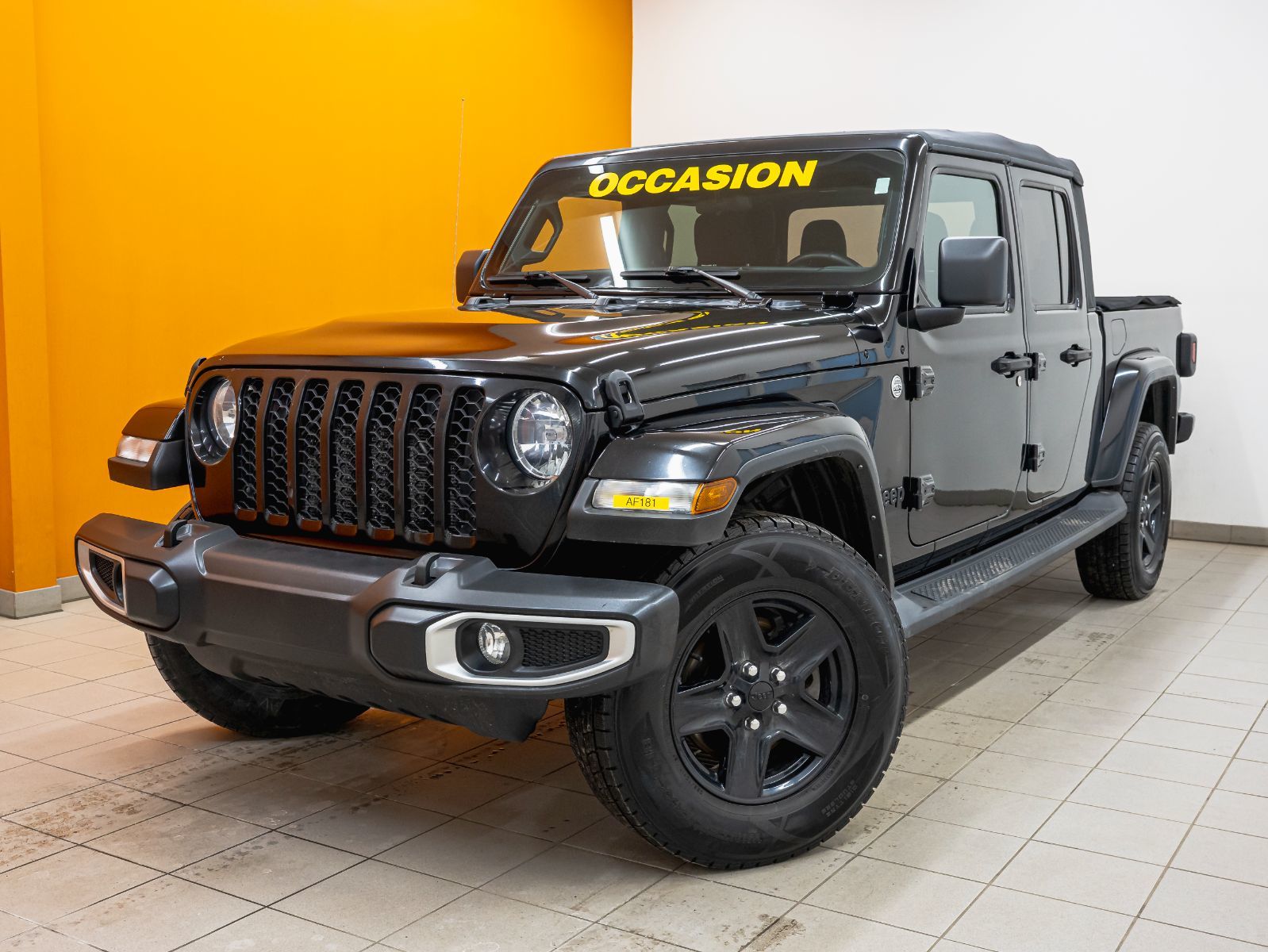 2021 Jeep Gladiator SPORT S 4X4 V6 *CARPLAY* GR REMORQ BEDLINER USB