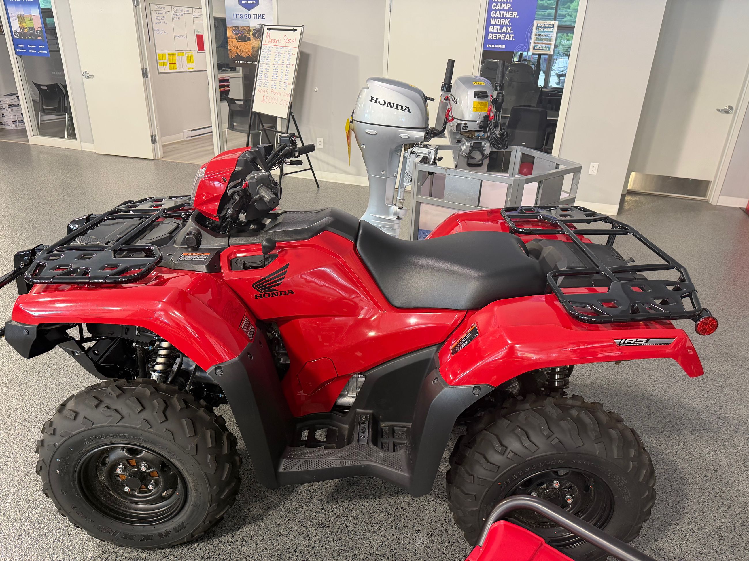 Honda ATV Rubicon 520 DCT-Red 2026