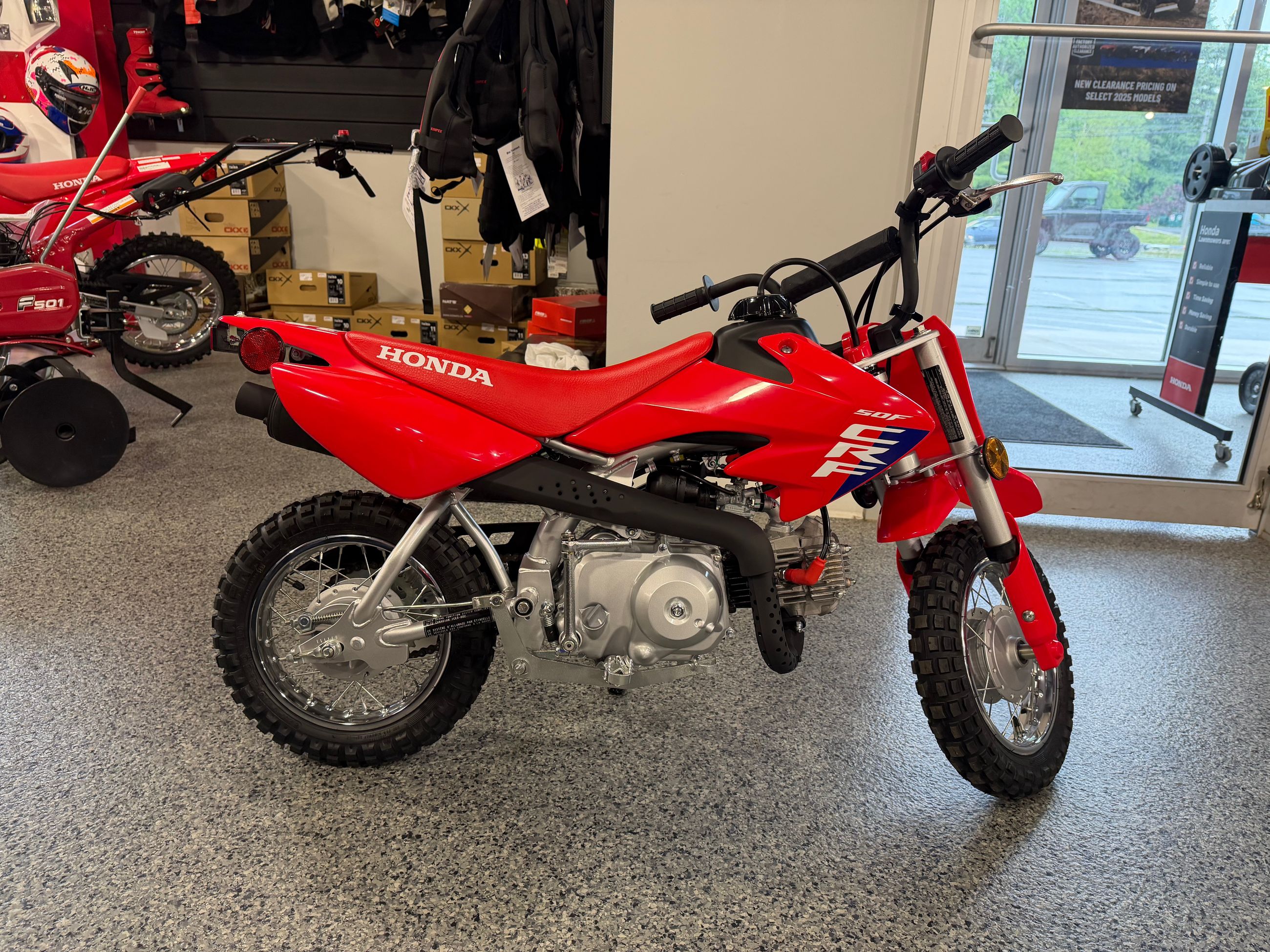 2025 HONDA MC CRF50F
