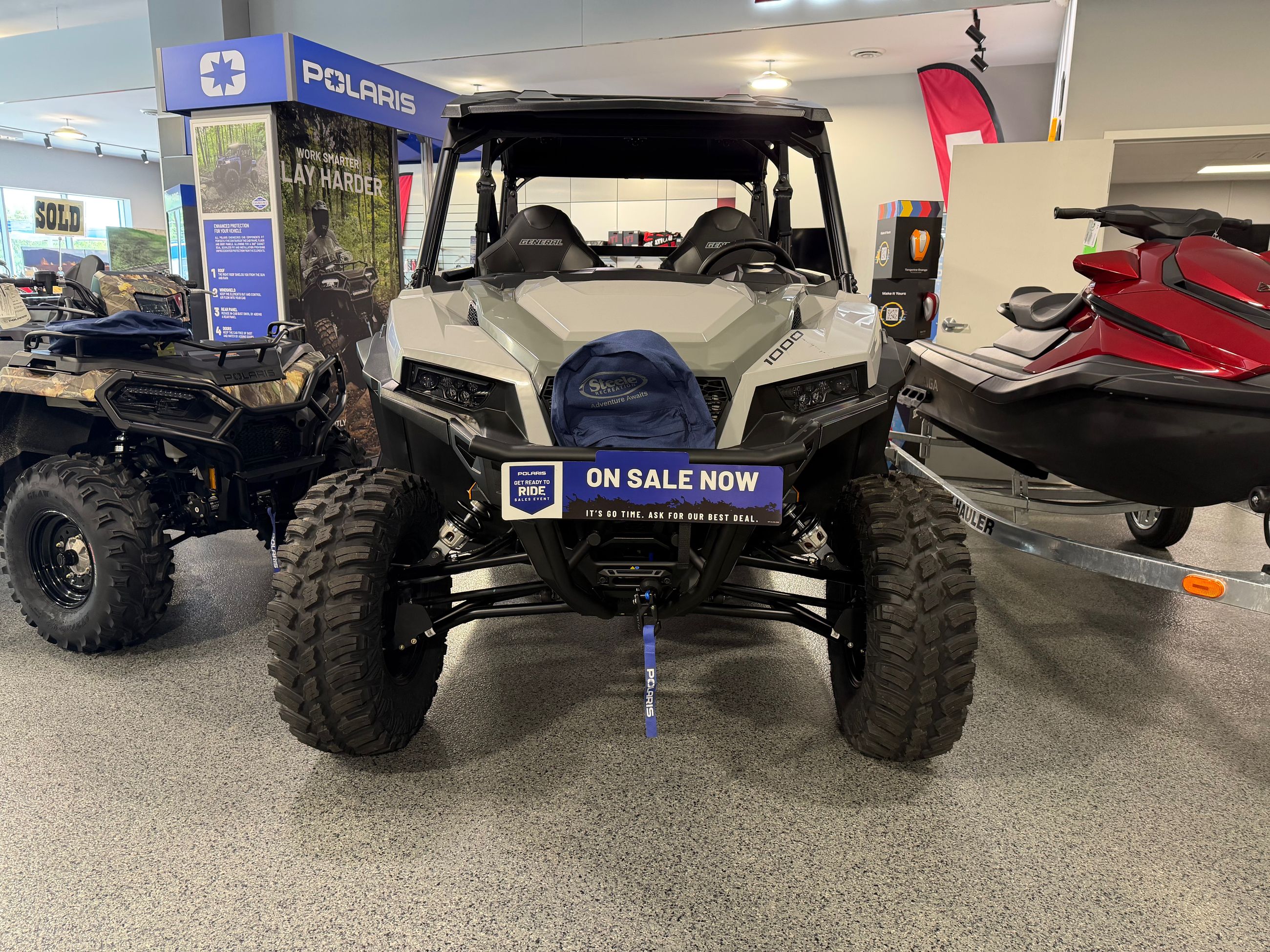 2026 Polaris General XP 1000 4 Sport-Ghost Gray
