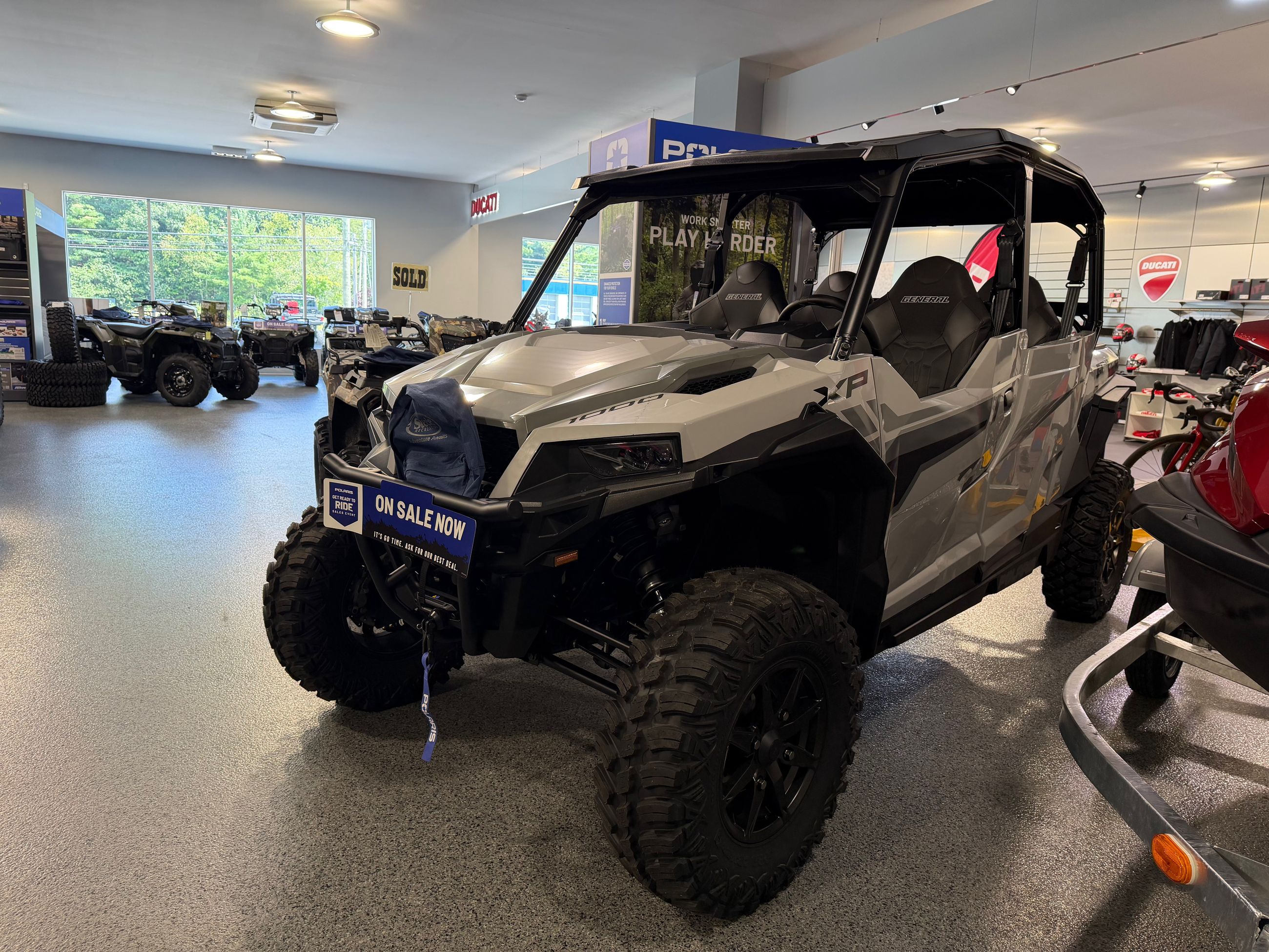 2026 Polaris General XP 1000 4 Sport-Ghost Gray