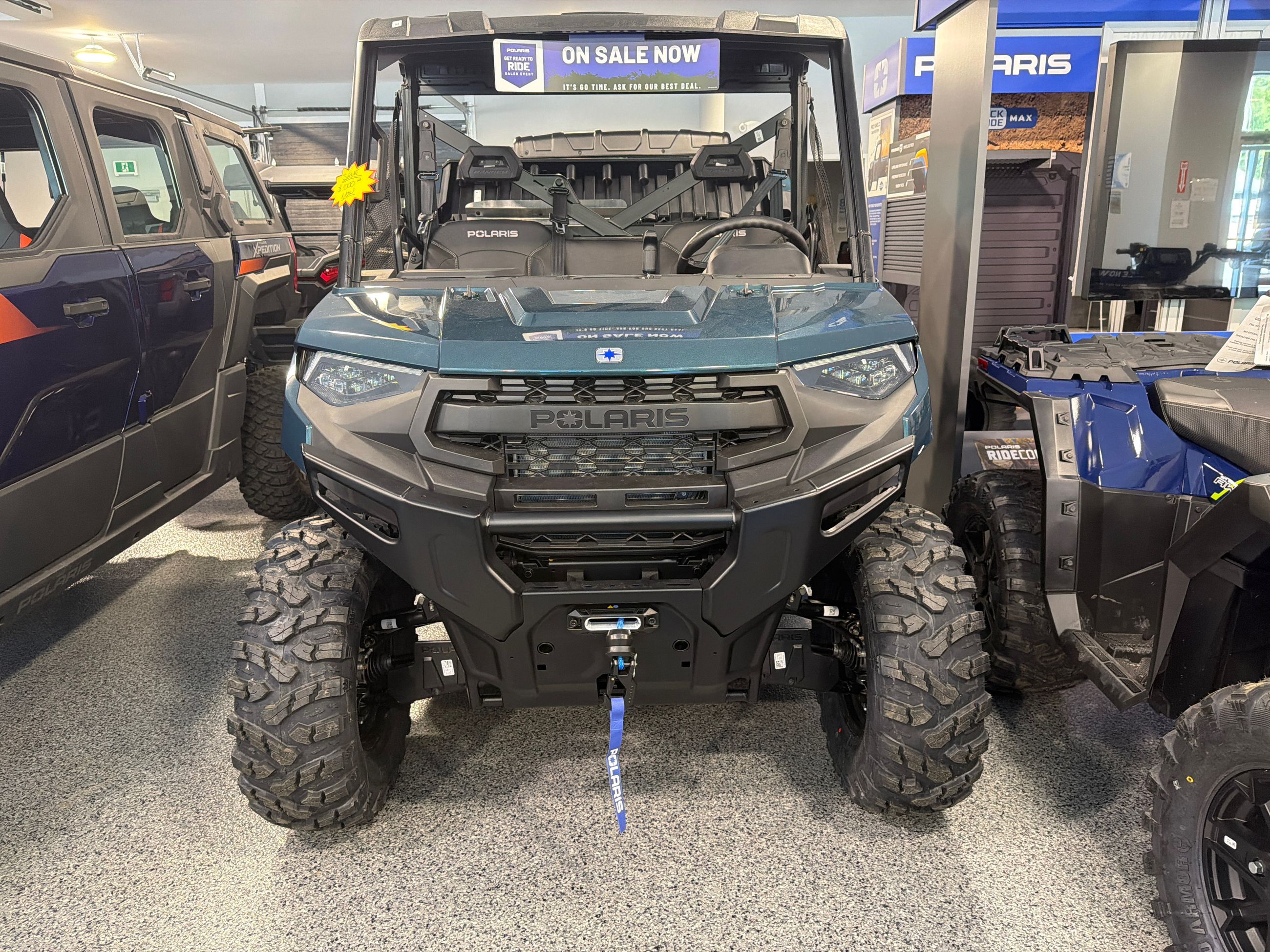 2026 Polaris Ranger XP 1000 Premium-Blue Labyrinth