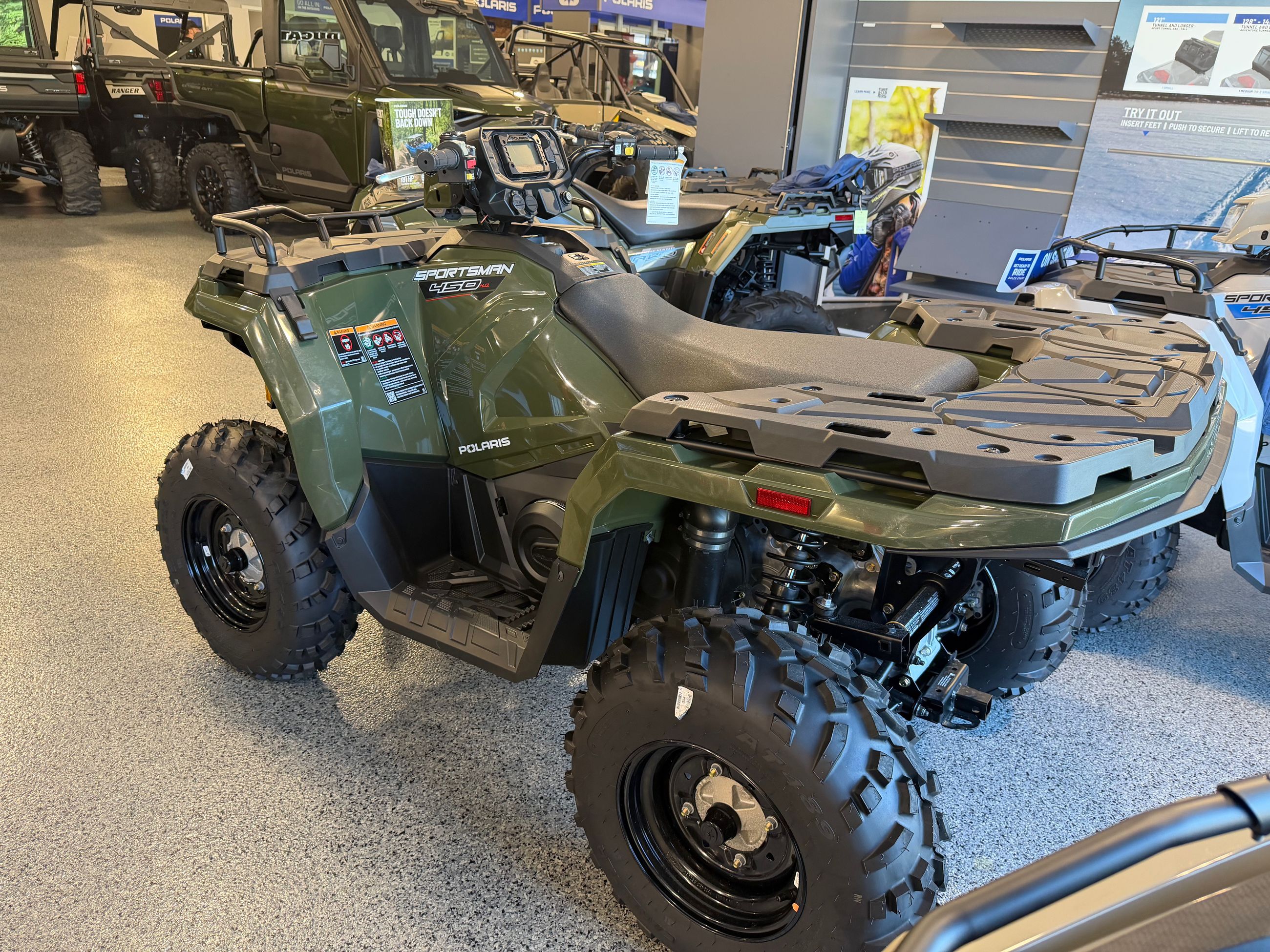 Polaris Sportsman 450 H.O.- Sage Green 2026