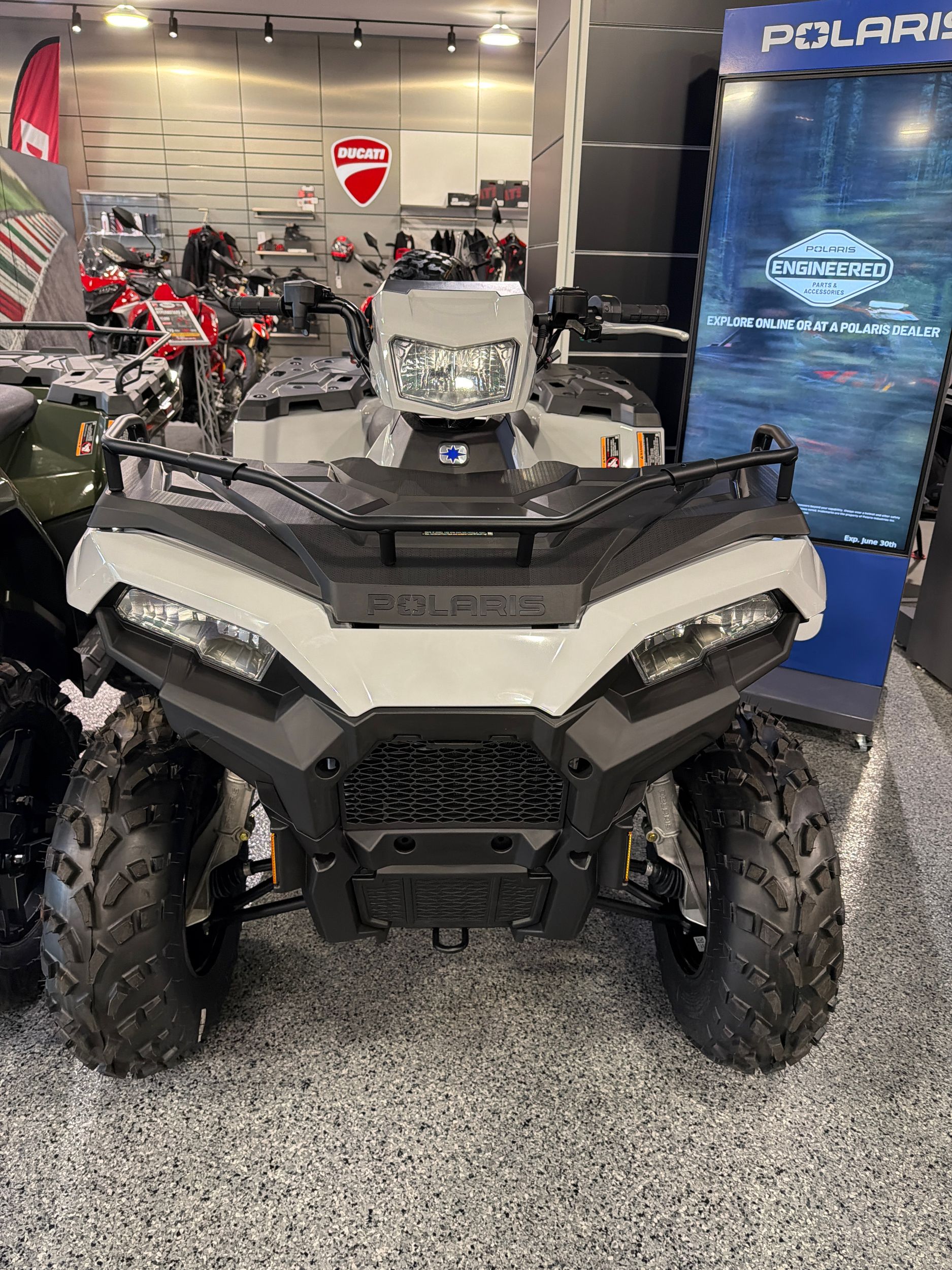Polaris Sportsman 450 H.O.- Ghost Gray 2026