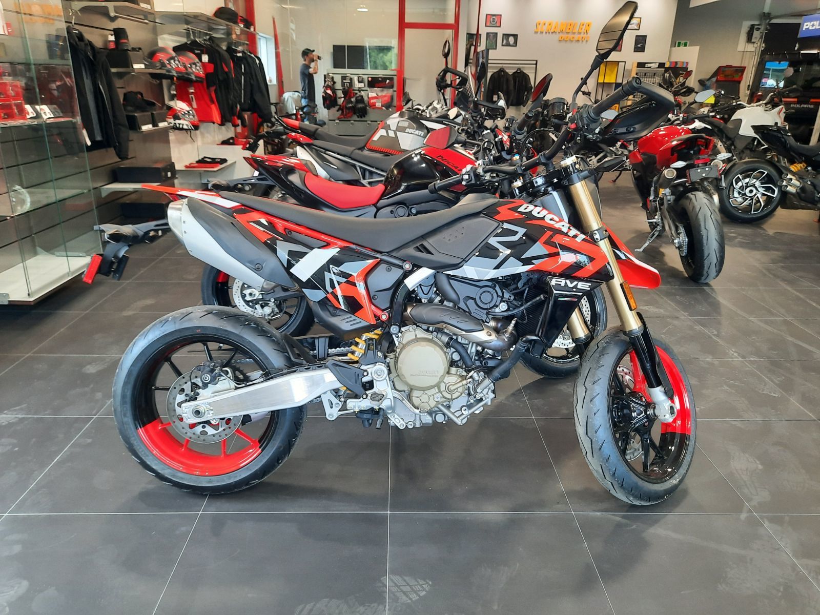2025 Ducati Hypermotard 698 Hypermotard 698 Graffiti