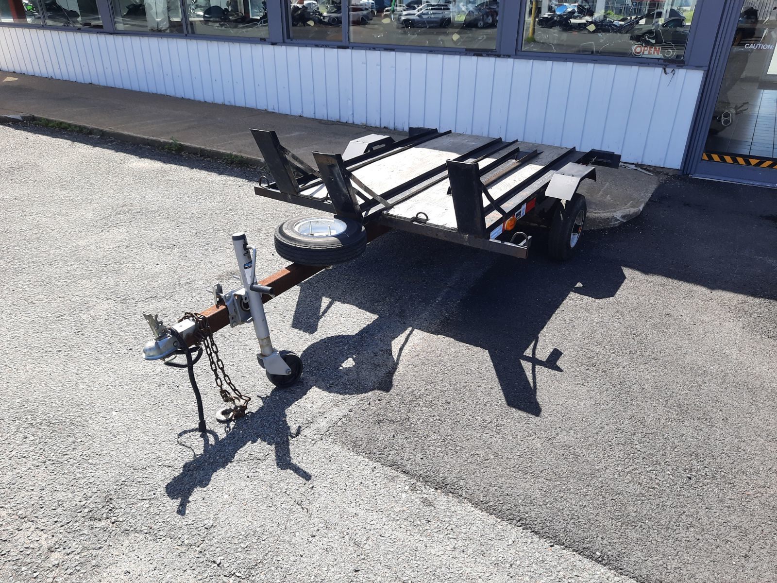 HOMEMADE DIRTBIKE TRAILER  2019
