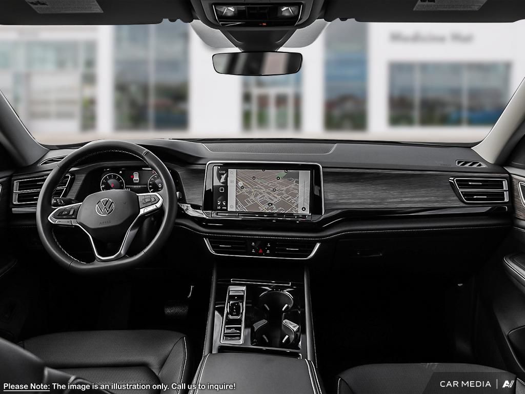 2025 Volkswagen Atlas Highline 4Motion - Black on Black!