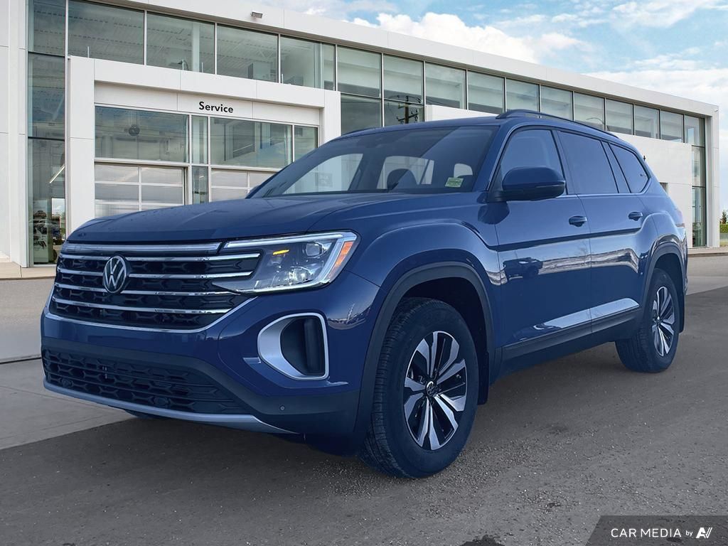 2025 Volkswagen Atlas Comfortline Room for 7, AWD Confidence, Smart Family SUV