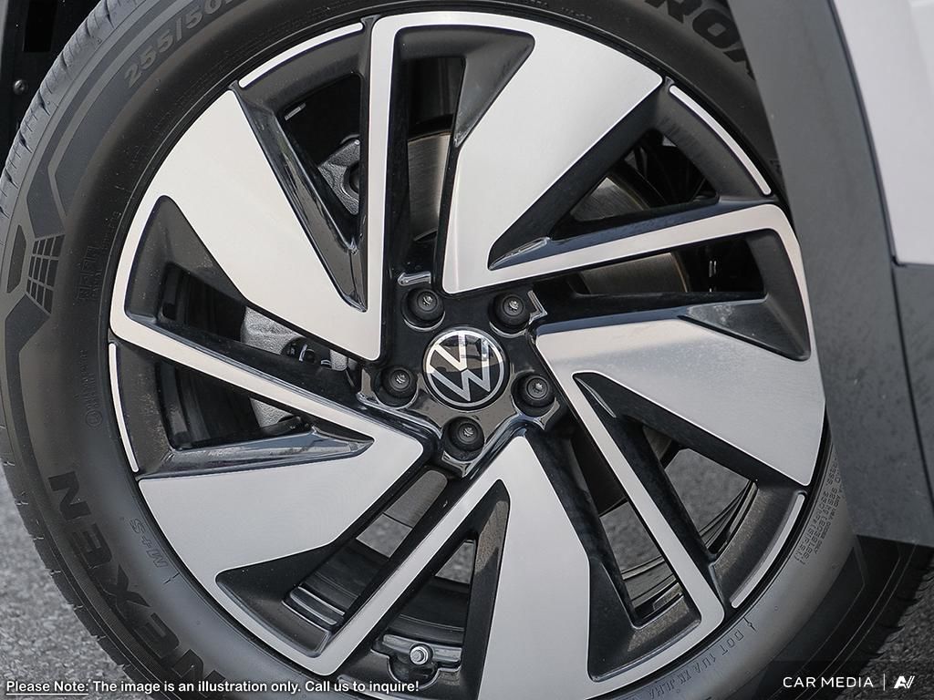 2025 Volkswagen Atlas Highline Black wheels. AWD grip. Room for the whole crew!