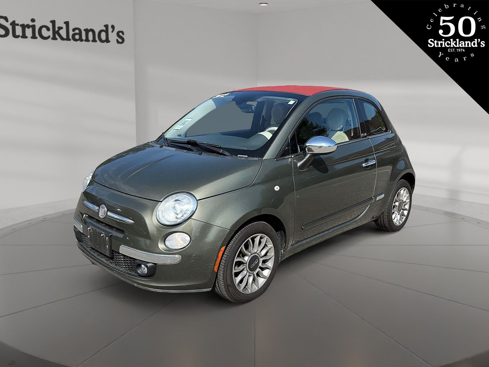 2012 Fiat 500 Lounge Cabrio 235168 Strickland's Automart in Stratford