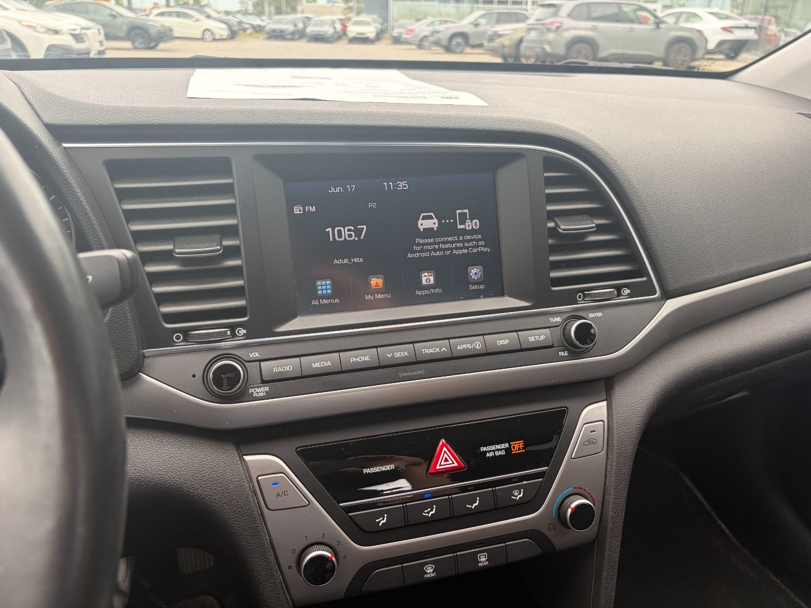 Hyundai Elantra  2018 à Dorval, Québec
