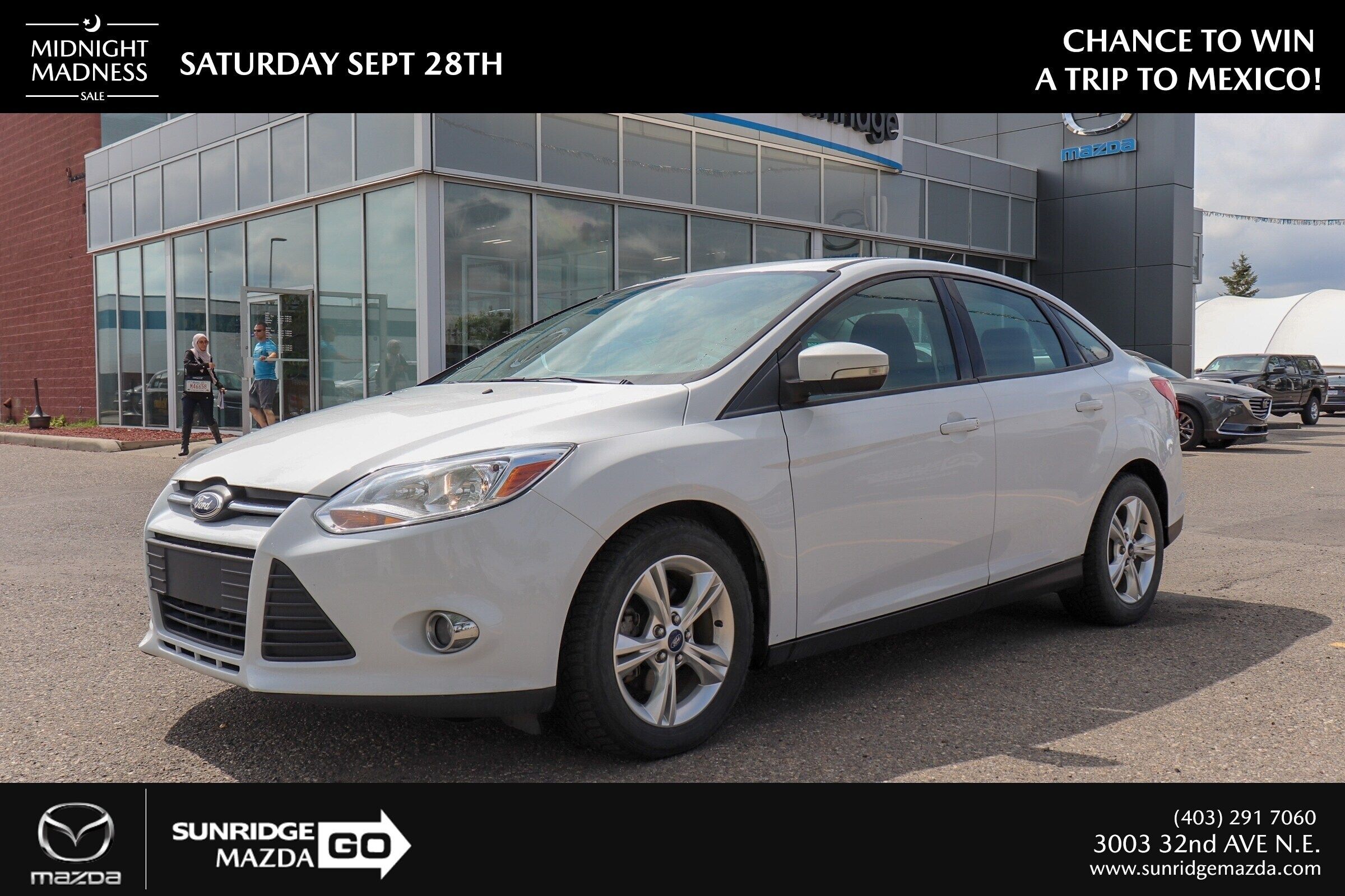 Sunridge Mazda Pre Owned 2013 Ford Focus Se In Calgary