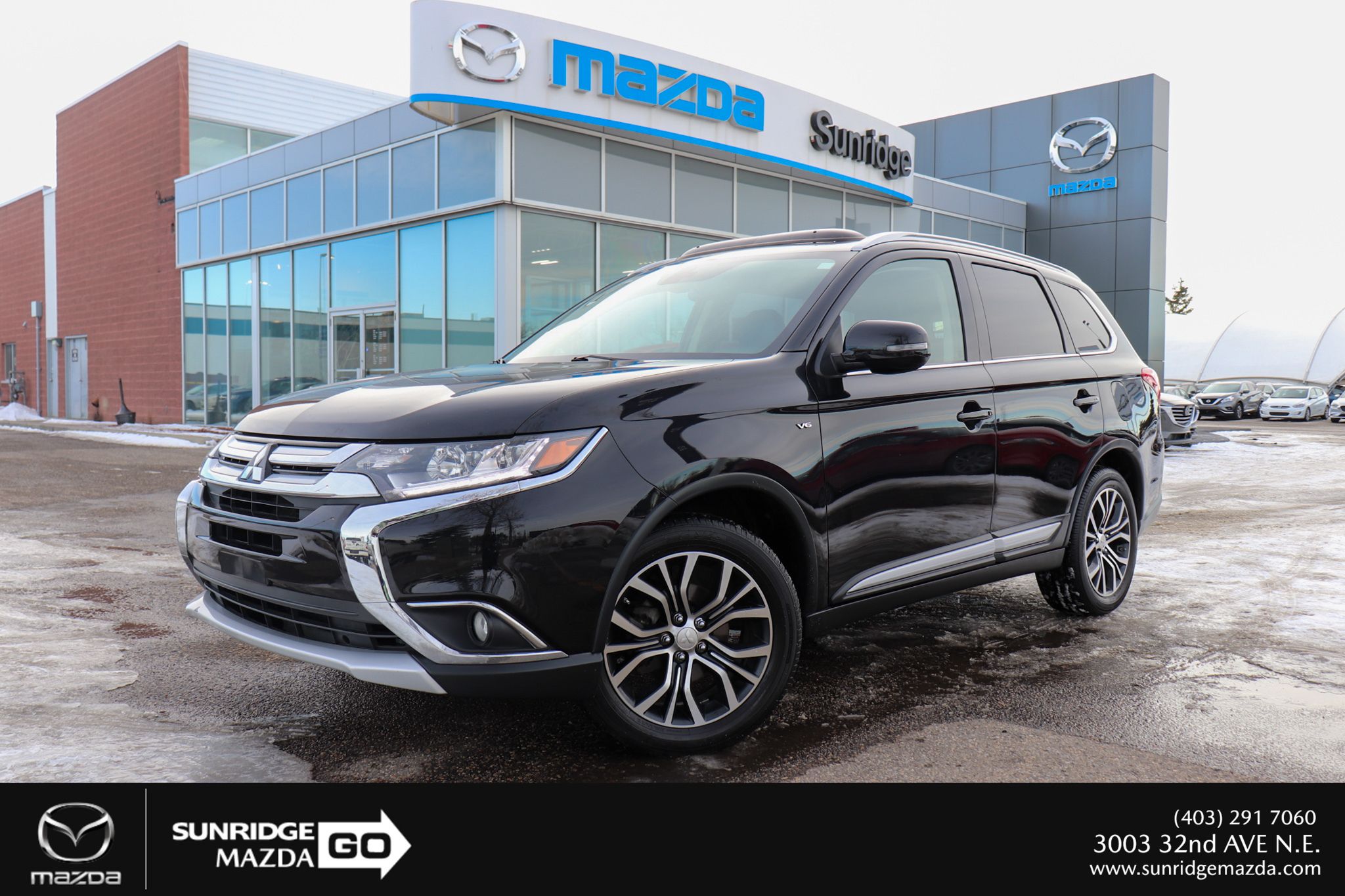 Sunridge Mazda Preowned 2016 Mitsubishi Outlander AWC 4dr GT in Calgary