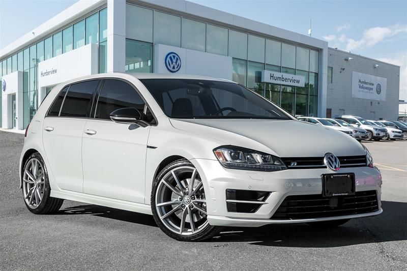 Used 2017 Volkswagen Golf R 5-Dr 2.0T 4MOTION 6sp Oryx White Pearl ...
