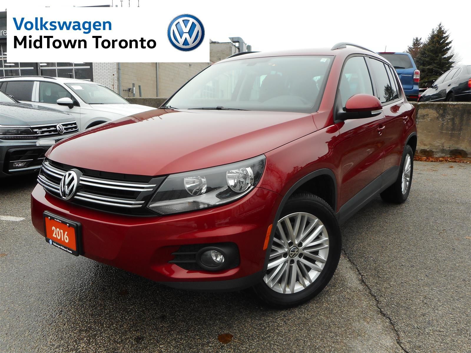 Used 2016 Volkswagen Tiguan Special Edition Red Metallic 60,818 KM