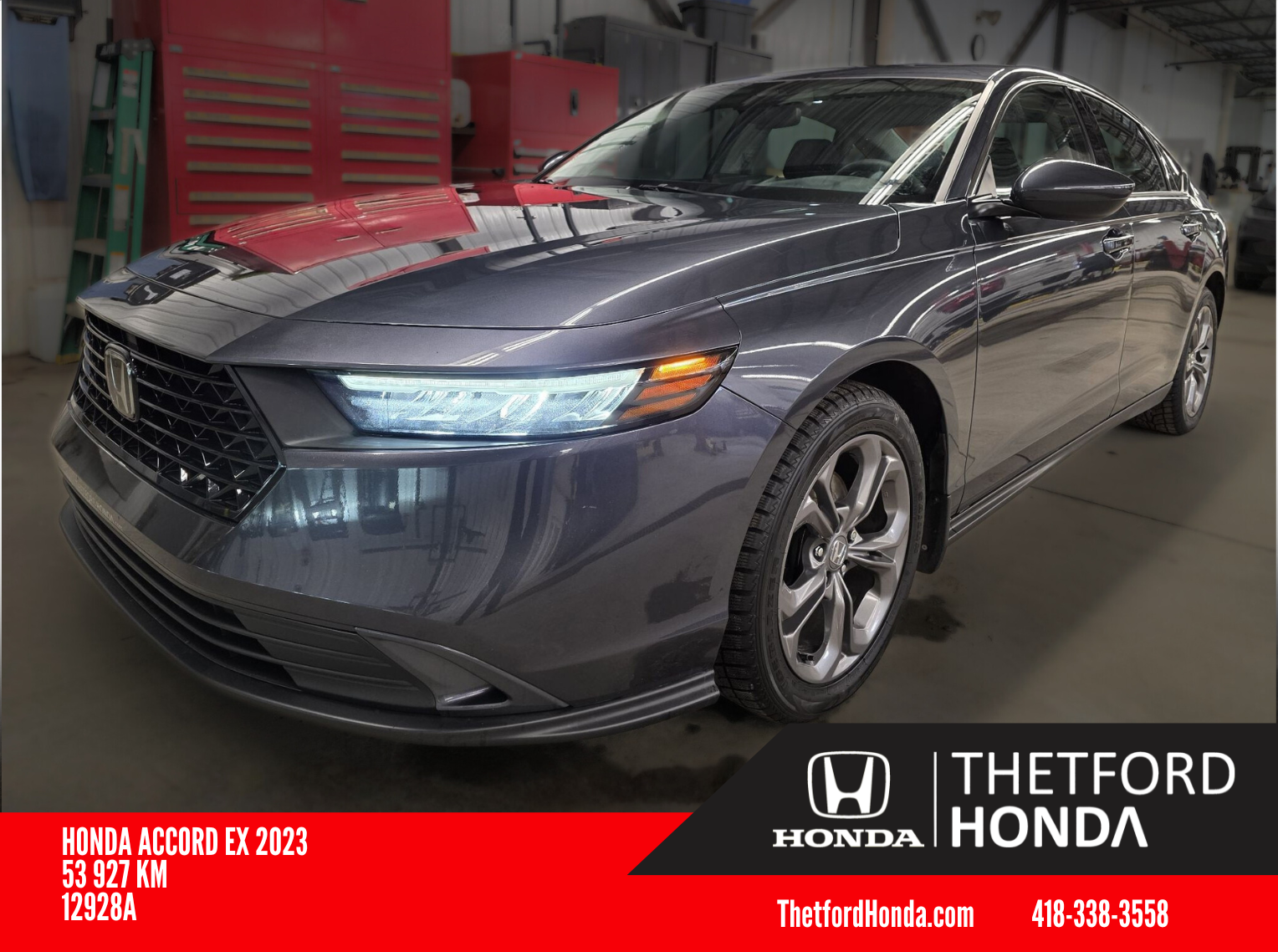 2023 Honda Accord EX ** TOIT OUVRANT ** JAMAIS ACCIDENTÉ ** GARANTIE PROLONGÉE  6 ANS / 130 000 KM