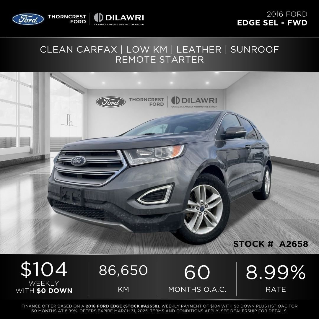 Ford Edge  2016 à Toronto, Ontario
