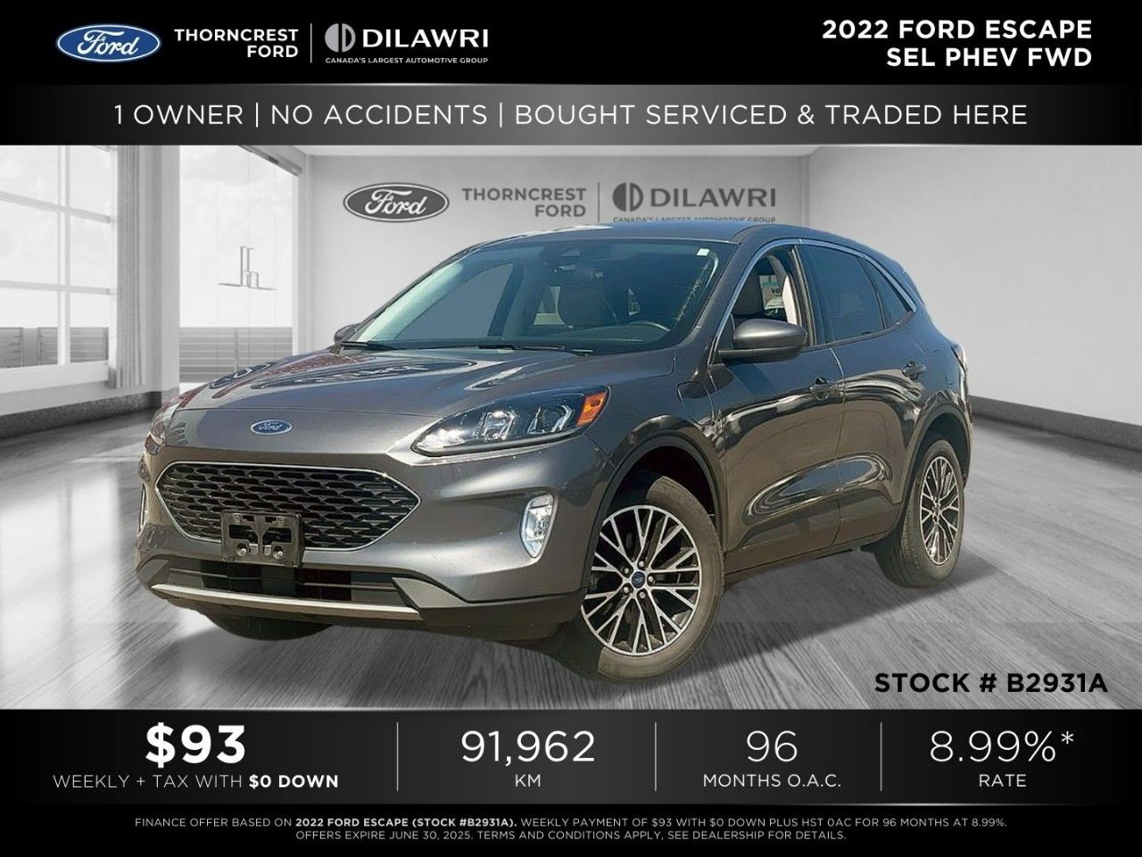 Ford Escape  2022 à Toronto, Ontario