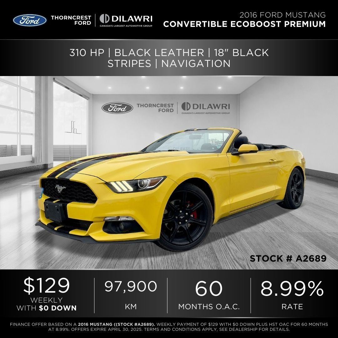 Ford Mustang  2016 à Toronto, Ontario