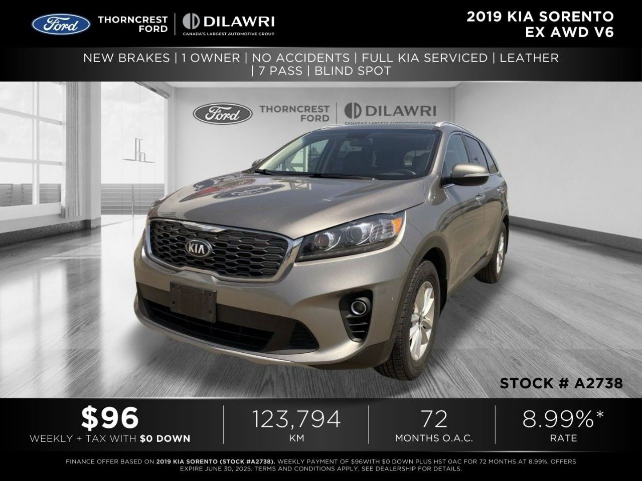 2019 Kia Sorento in Toronto, Ontario