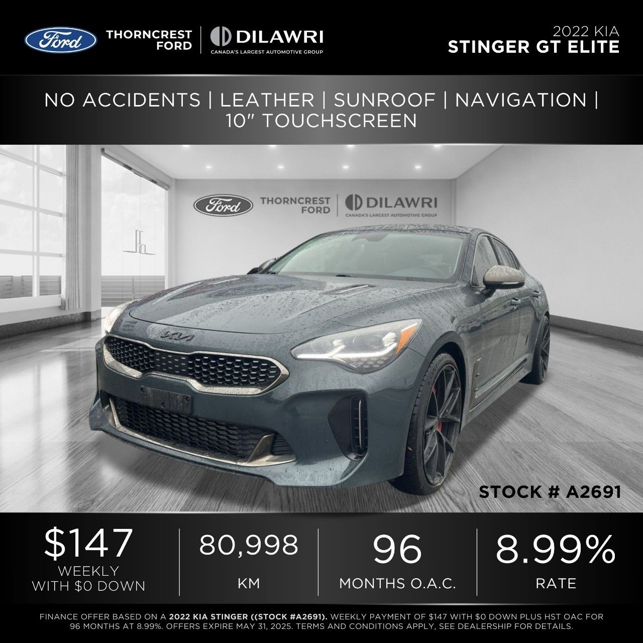Kia Stinger  2022 à Toronto, Ontario