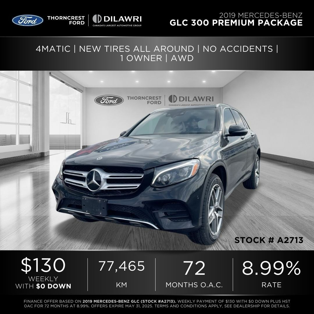 Mercedes-Benz GLC300  2019 à Toronto, Ontario