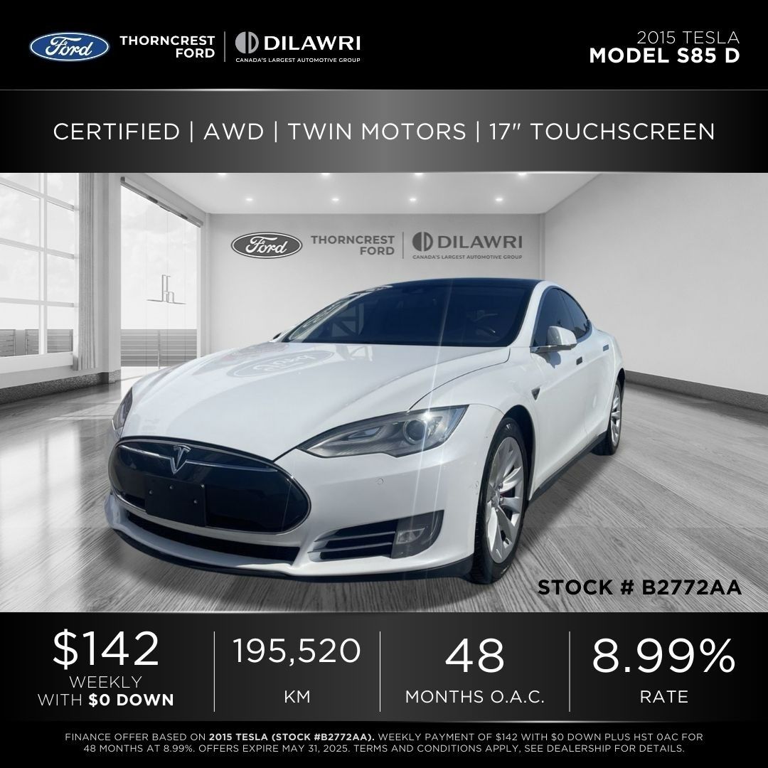 Tesla Model S  2015 à Toronto, Ontario