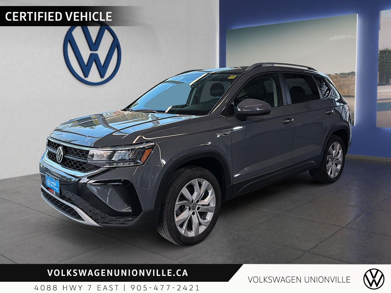 2022 Volkswagen Taos Comfortline 1.5T 7sp at DSG w/ Tip 4M