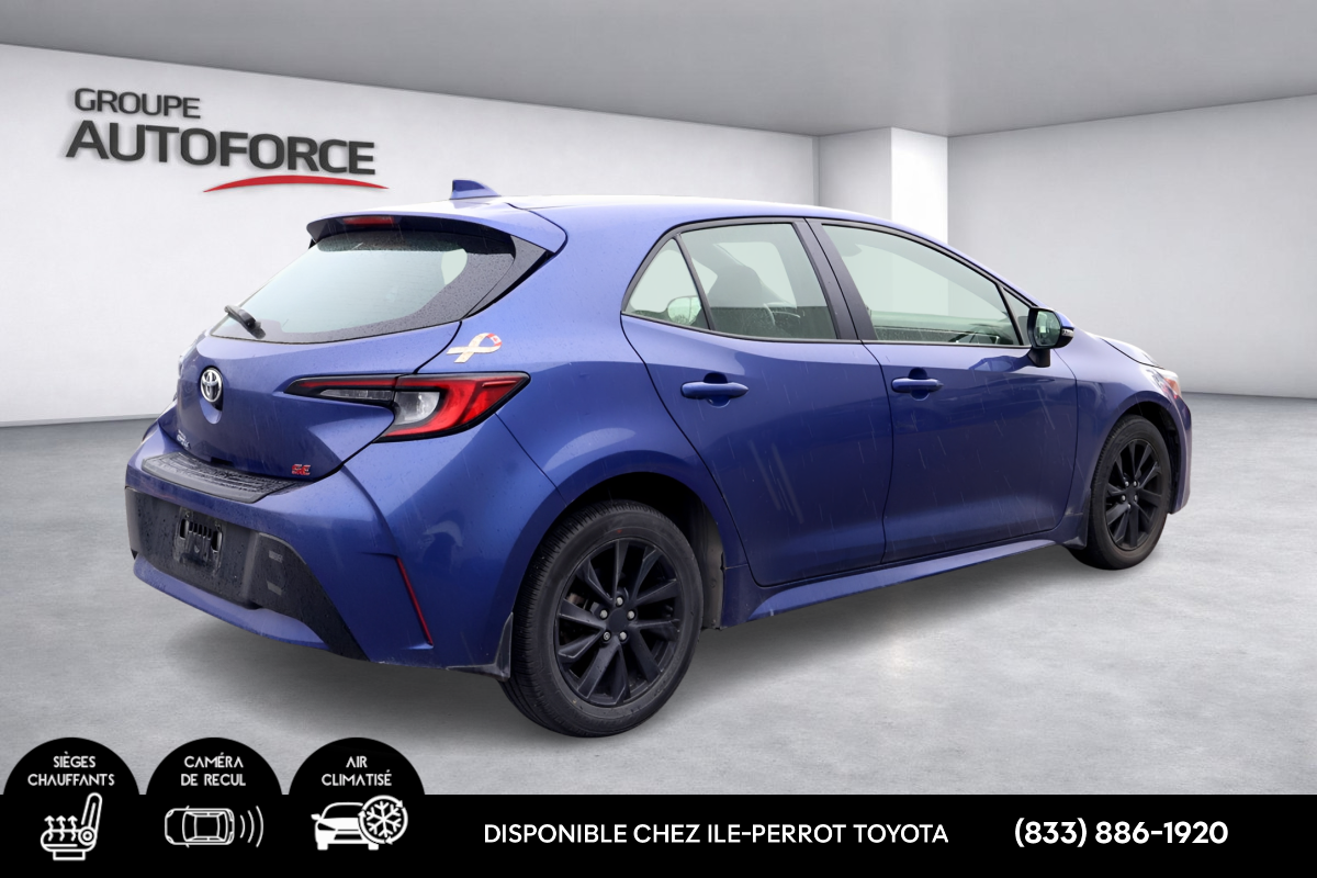 Photo 2024 Toyota Corolla Hatchback SE PLUS, FWD, A/C, POWER GROUP, CRUISE, BLUETOOTH #6
