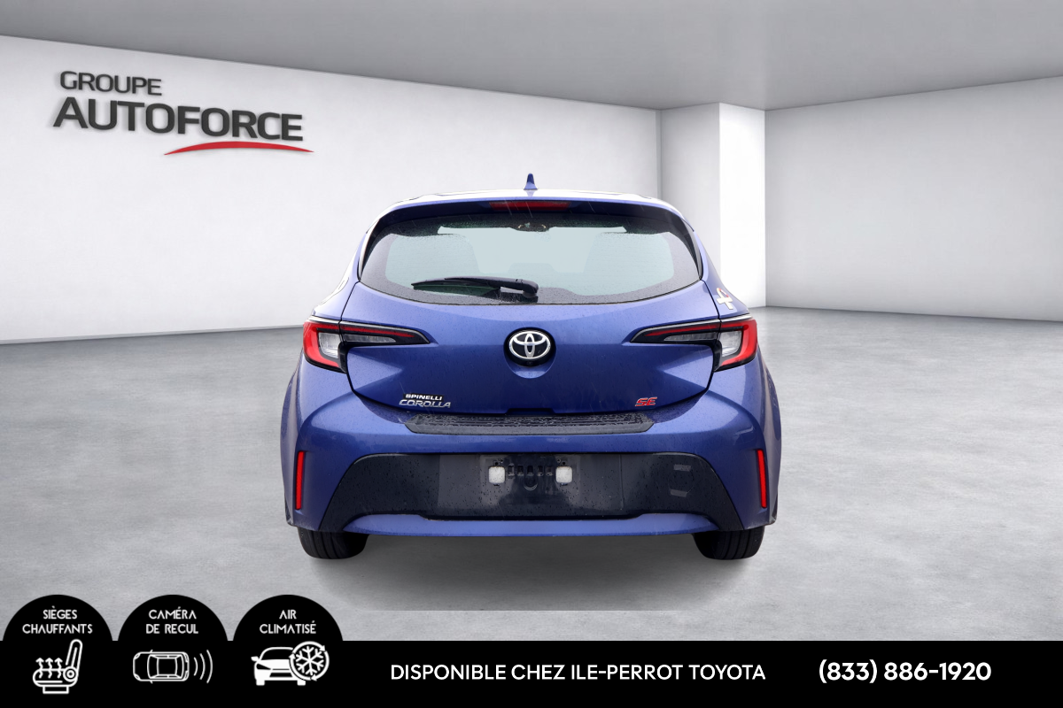 Photo 2024 Toyota Corolla Hatchback SE PLUS, FWD, A/C, POWER GROUP, CRUISE, BLUETOOTH #5