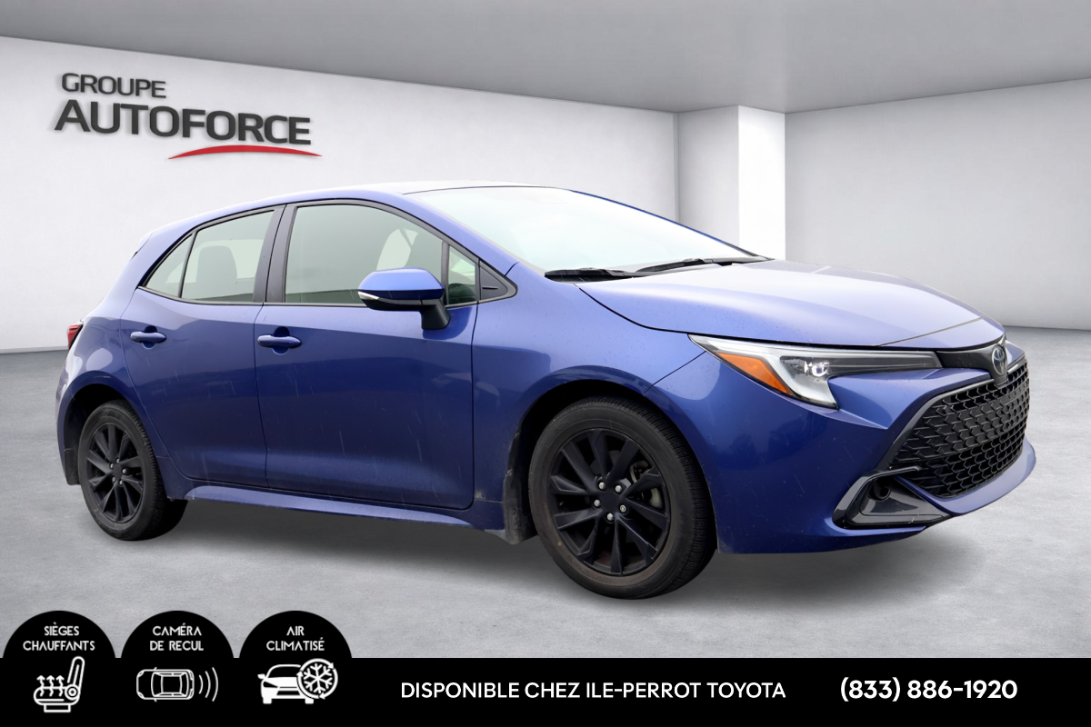 Photo 2024 Toyota Corolla Hatchback SE PLUS, FWD, A/C, POWER GROUP, CRUISE, BLUETOOTH #3