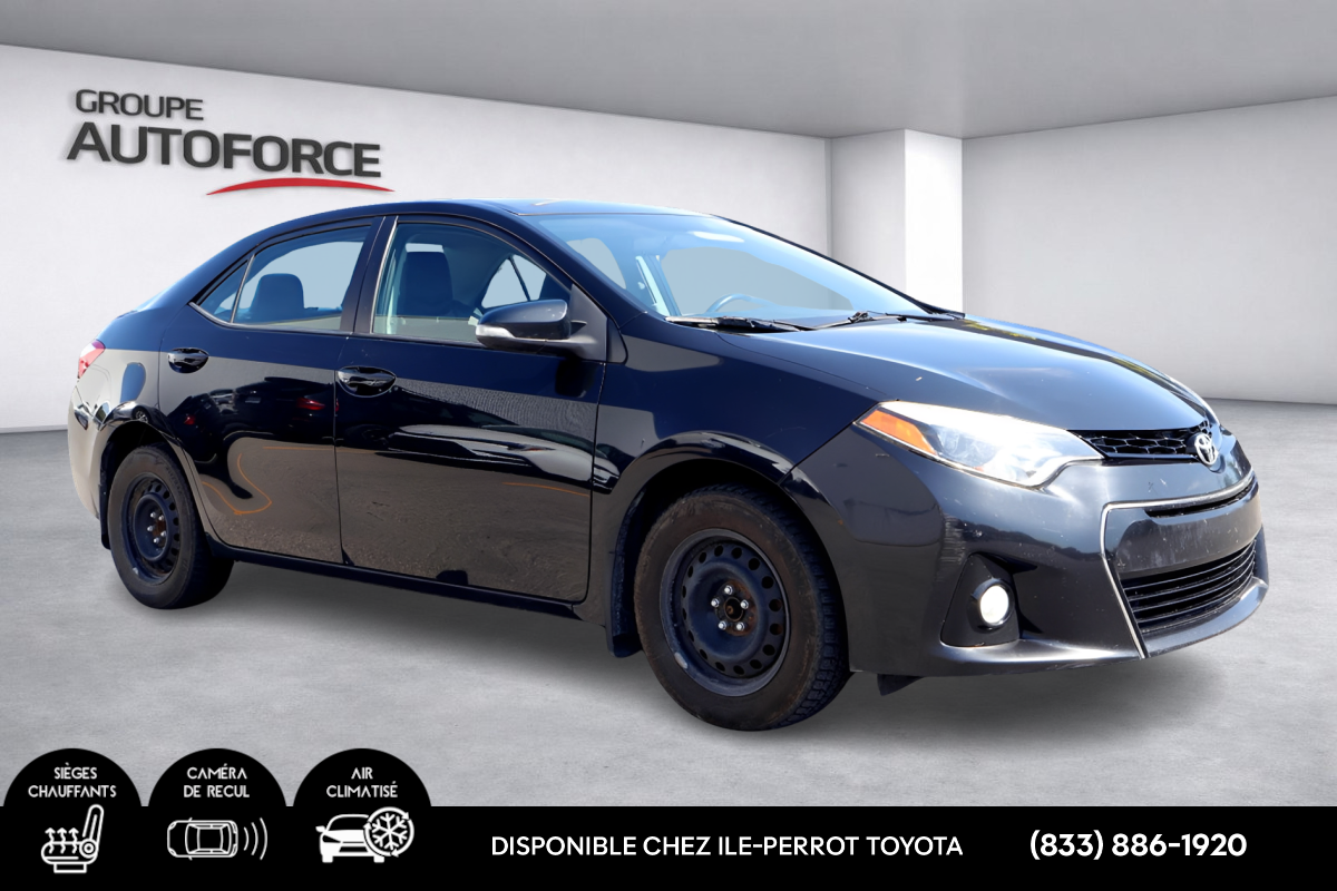 Photo Toyota Corolla S, A/C, POWER GROUP, CRUISE CONTROL 2015 #3