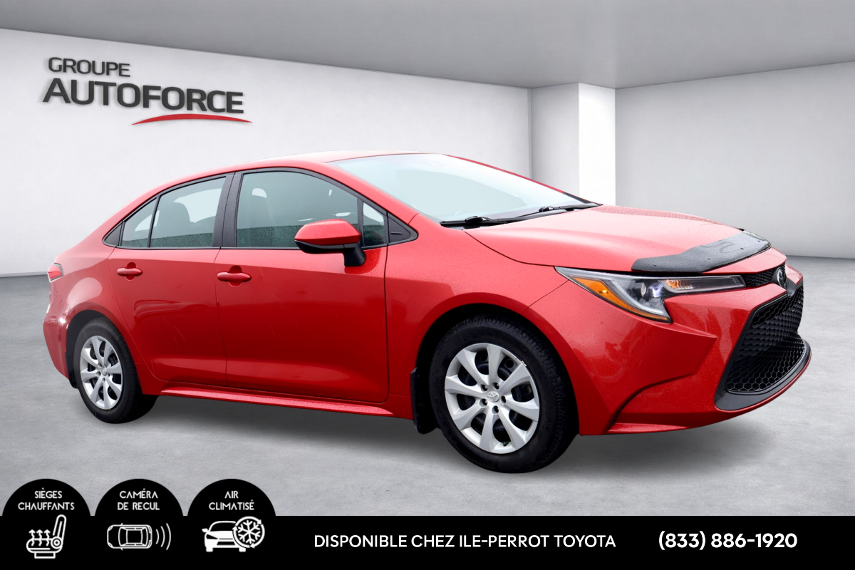 Photo Toyota Corolla LE, FWD, A/C, POWER GROUP, CRUISE CONTROL 2020 #3